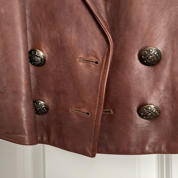 NWT Veronica Beard Theo leather jacket 4. - Picture 4 of 8